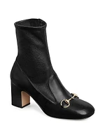 Horsebit 75MM Leather Booties