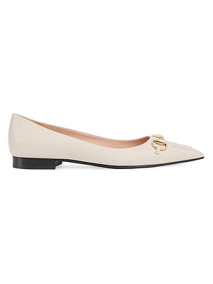 Erin Leather Ballet Flats