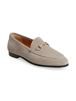 Jordaan Horsebit Suede Loafers