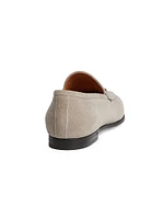 Jordaan Horsebit Suede Loafers