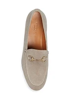 Jordaan Horsebit Suede Loafers