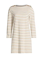 Ruta Striped Shift Minidress