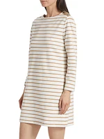 Ruta Striped Shift Minidress