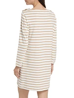 Ruta Striped Shift Minidress