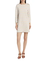 Ruta Striped Shift Minidress