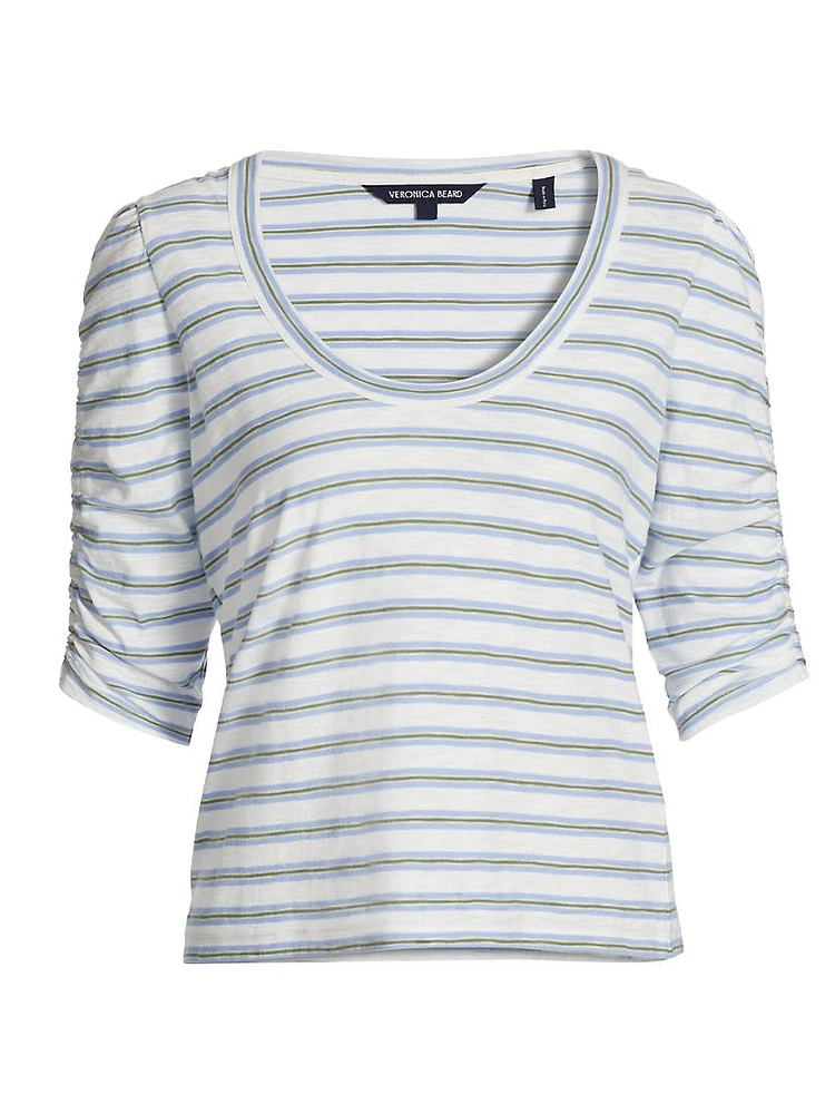 Netto Striped Cotton Top