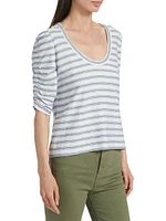 Netto Striped Cotton Top