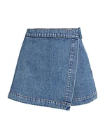 Diaz Wrap Denim Skort