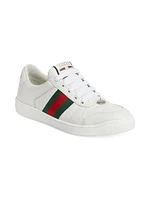 Screener Leather Low-Top Sneakers