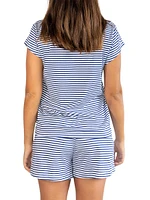 Women's Marina Jersey Short Sleeve Set