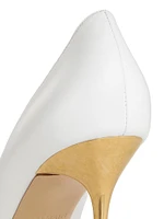 Ruby 95MM Sequined Leather Pumps