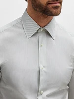 Slim-Fit Shirt Striped Cotton