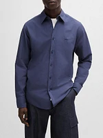 Regular-Fit Shirt Cotton Poplin