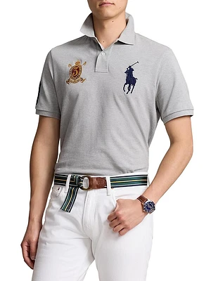 Mesh Pony Sport Polo Shirt