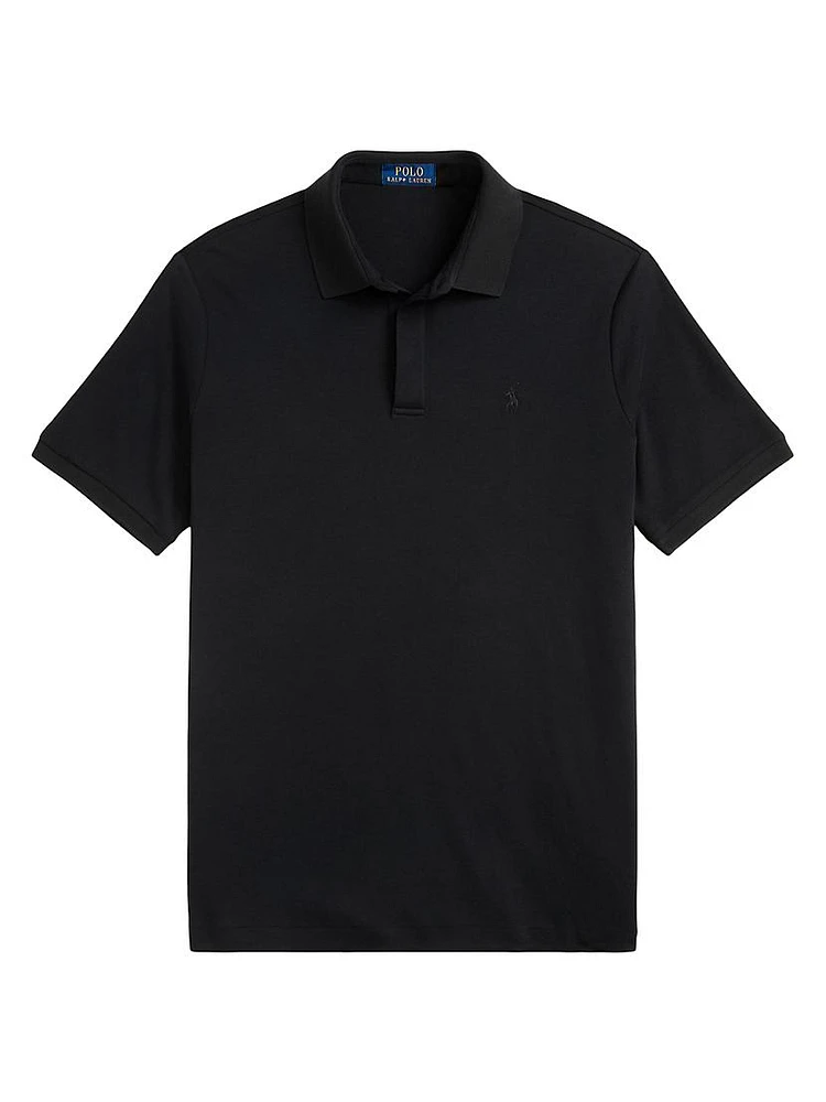 Interlock Cotton Polo Shirt