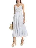 Esilda V-Neck Midi-Dress