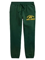 Cotton-Blend Fleece Sweatpants