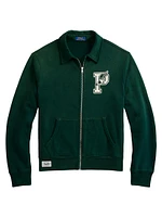 Vintage Fleece Logo Zip Jacket