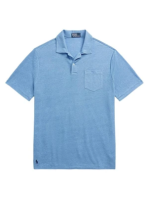 Linen Polo Shirt