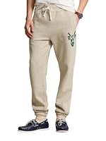 Cotton-Blend Fleece Sweatpants