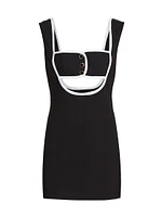 Egon Cut-Out Minidress