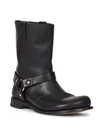 Campo Leather Biker Boots