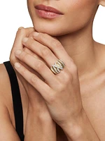 Helena Dome Ring in 18K Yellow Gold