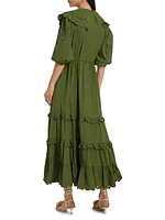 Hummingbird Richelieu Maxi Dress