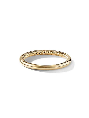 DY Eden Band Ring in 18K Yellow Gold, 2MM