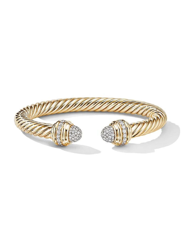 Classic Cablespira Bracelet 18K Yellow Gold