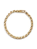 Curb Chain Bracelet in 18K Yellow Gold