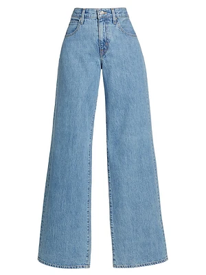 Mica Low-Rise Straight Jeans