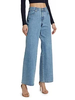 Mica Low-Rise Straight Jeans