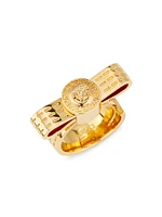 Goldtone Bow Ring