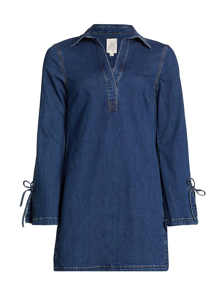 Aster Denim Minidress