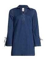 Aster Denim Minidress