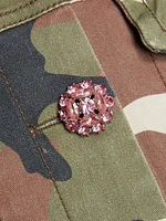 Regina Camo Rhinestone Jacket