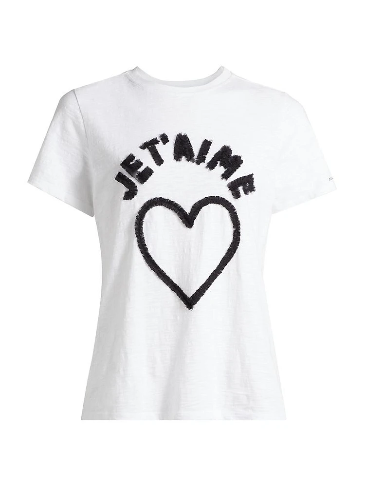 Je T'aime Heart T-Shirt