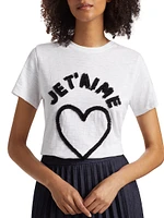 Je T'aime Heart T-Shirt