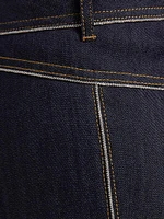 Santi Zipper Trim Jeans