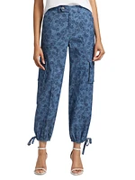 Zola Floral Denim Pants