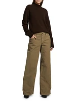 Eglitta Corduroy Wide-Leg Pants