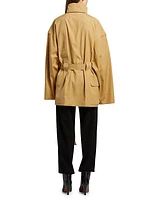 Pierrick Twill Belted Trench Jacket