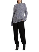 Hauren Cashmere Braided Sweater