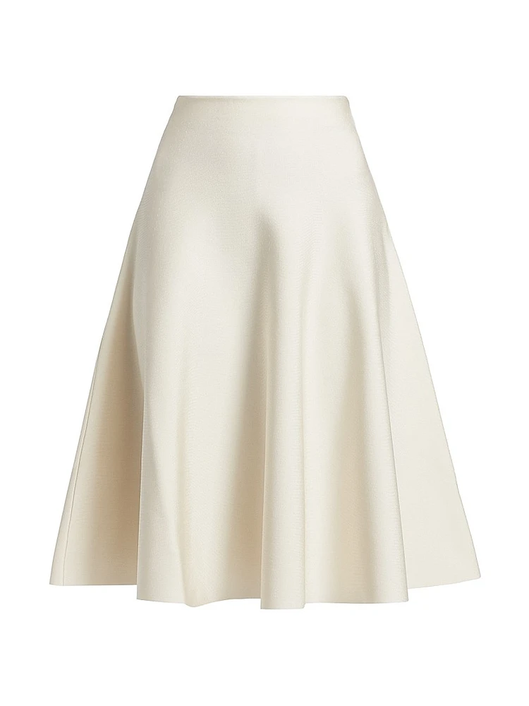 Harley A-Line Midi-Skirt