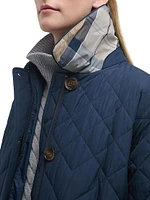 Cassandra Quilted Long Coat