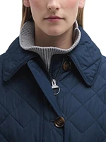 Cassandra Quilted Long Coat