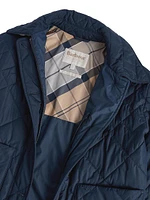 Cassandra Quilted Long Coat