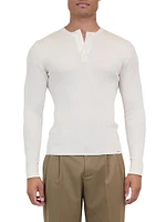 Hezekiah Silk-Blend Henley