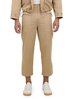 Kurt Travail Stretch-Cotton Cropped Pants